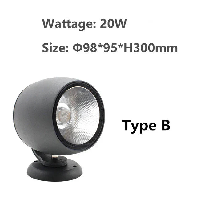 Luminous GreenGlow - Stimmungsvolle LED Gartenlampe