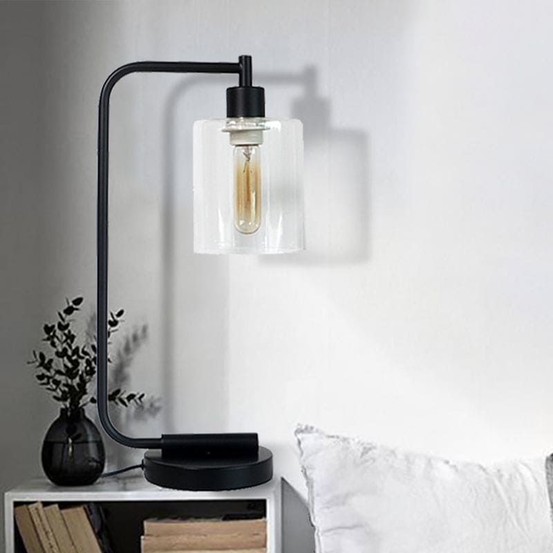 Ambiance - Stilvolle zylindrische Tischlampe für einen modernen Look
