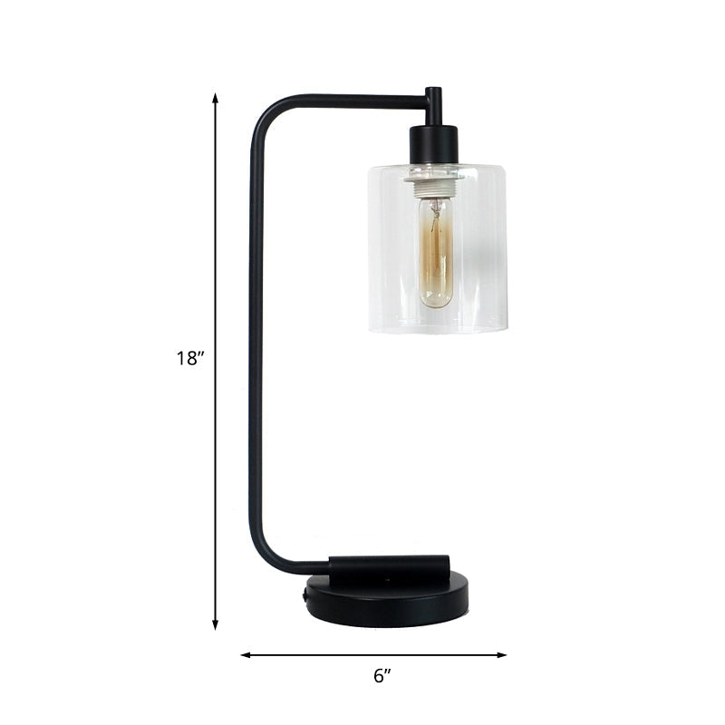 Ambiance - Stilvolle zylindrische Tischlampe für einen modernen Look