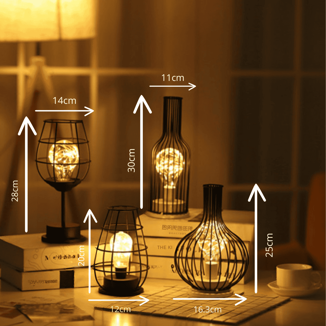 LuxeLume - Eva Luxe BlackLume Table Lamp