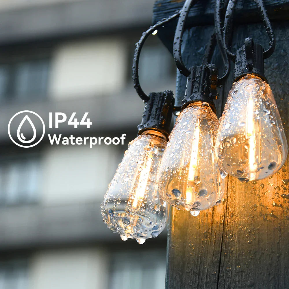 LumiRain - Wasserfeste LED-Lichterkette für bezaubernde Atmosphäre