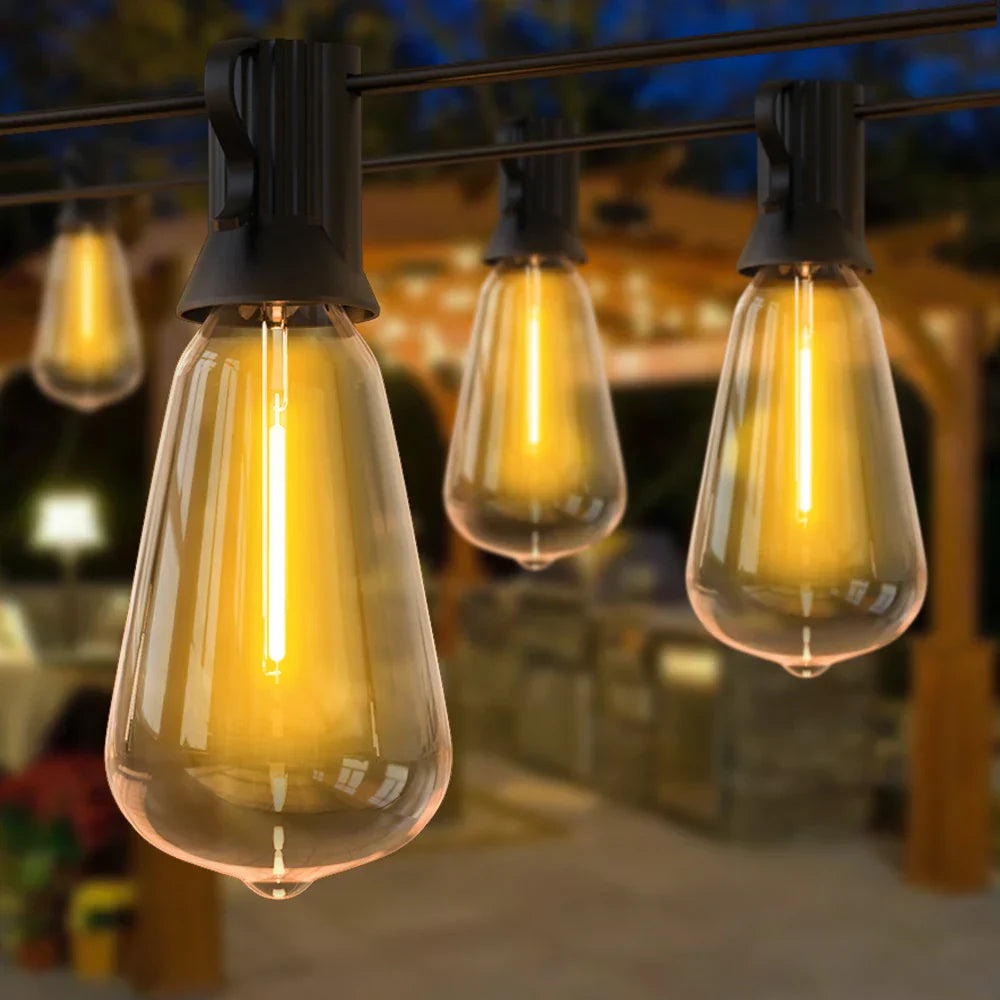 LumiRain - Wasserfeste LED-Lichterkette für bezaubernde Atmosphäre