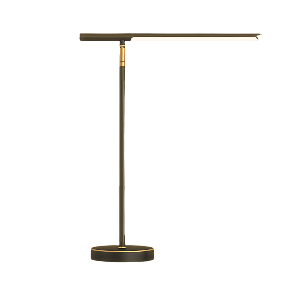 Kupfer Linear - Messing LED Schreibtischlampe mit Verstellbarer Richtung