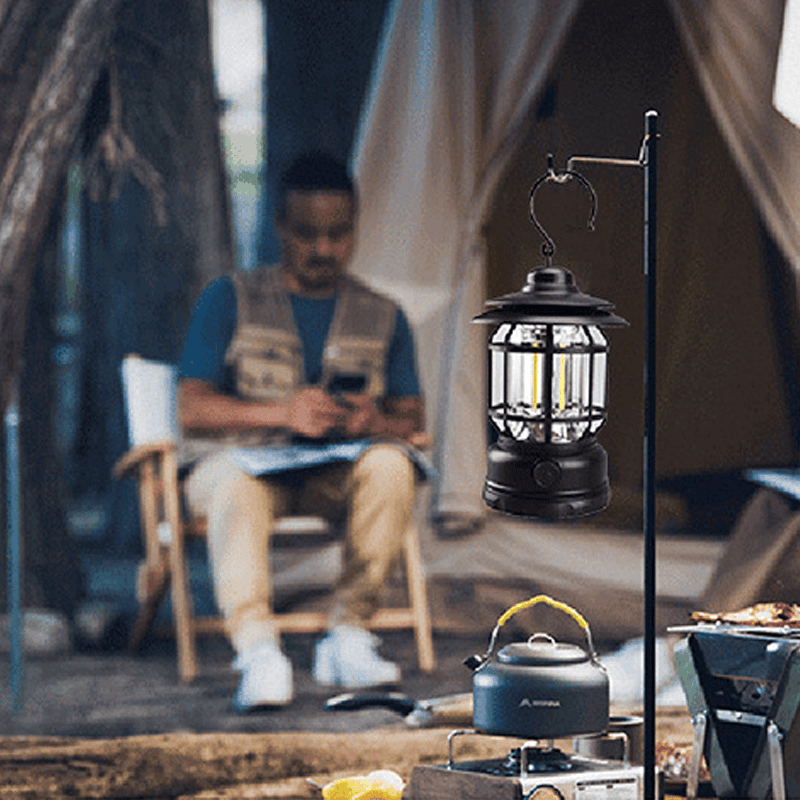 GloBeam - Trendy Tragbare Retro Smart Lampe