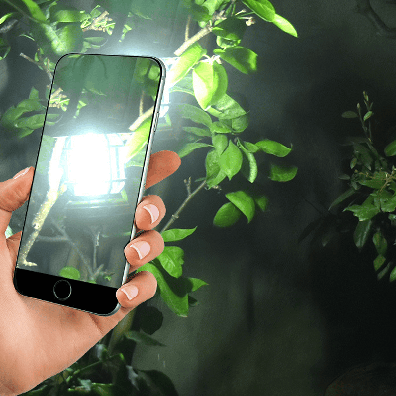 GloBeam - Trendy Tragbare Retro Smart Lampe