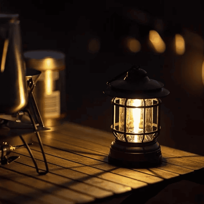 GloBeam - Trendy Tragbare Retro Smart Lampe