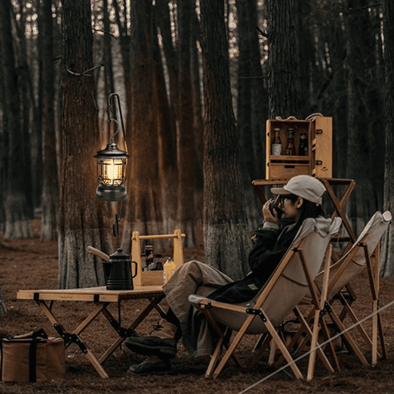 GloBeam - Trendy Tragbare Retro Smart Lampe