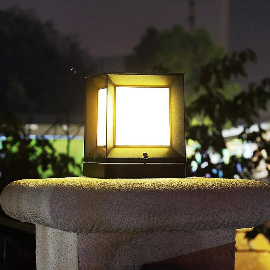 GeoGlimmer - Erstaunliche Kubus Tischlampe