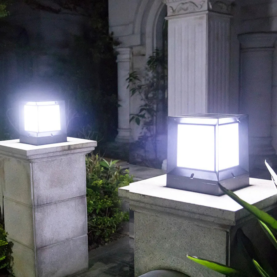 GeoGlimmer - Erstaunliche Kubus Tischlampe