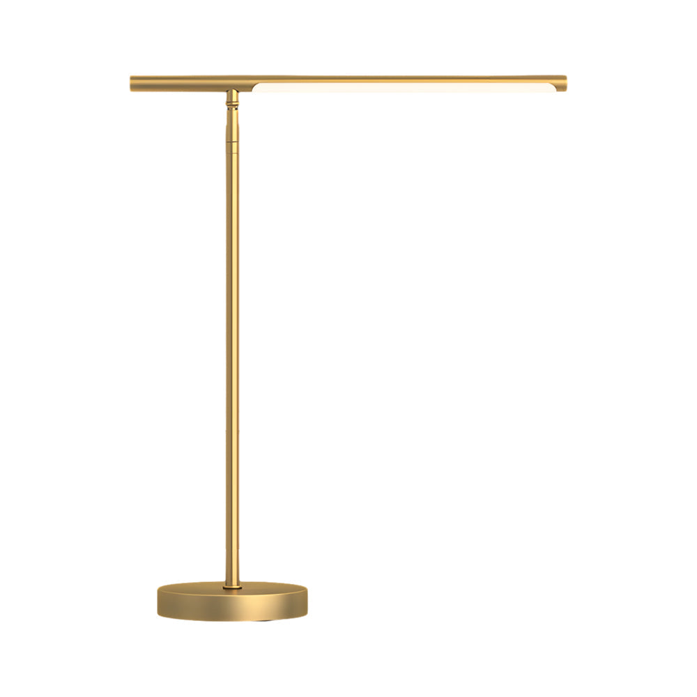 Kupfer Linear - Messing LED Schreibtischlampe mit Verstellbarer Richtung
