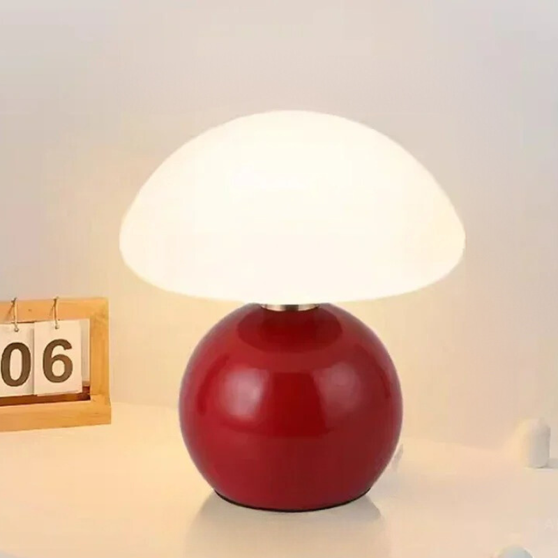 Pilz Small Table Lamp - Cream-Colored Wind Ceramic