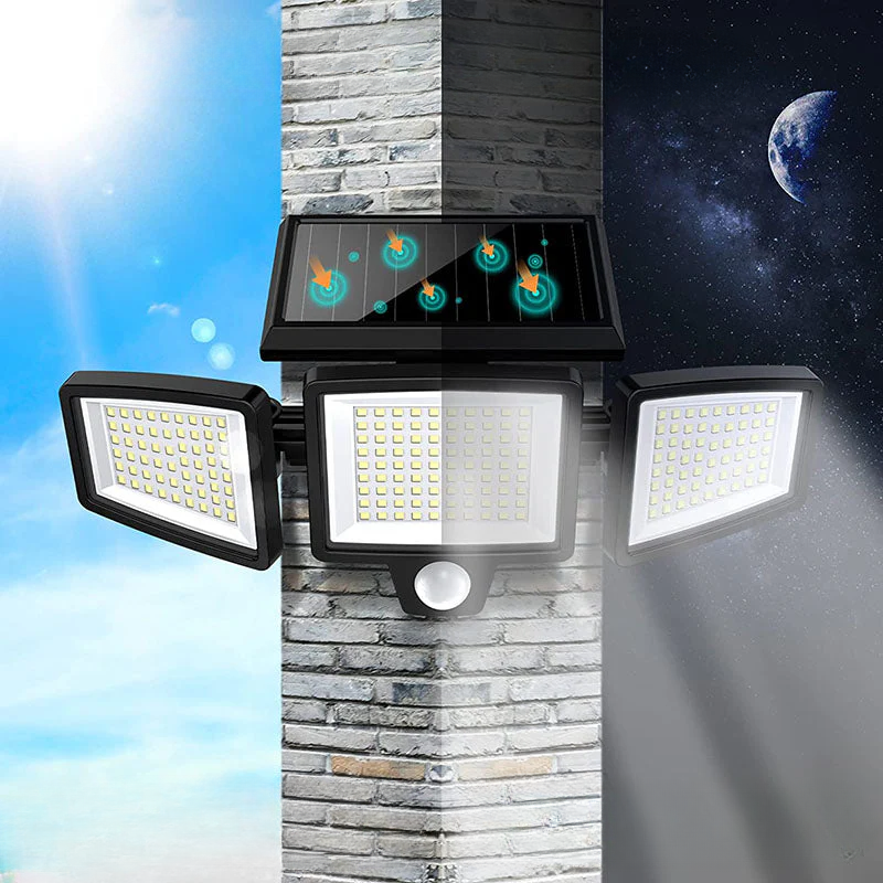 Secureshine - Solar-Sicherheitsleuchten mit Bewegungssensor für optimalen Schutz