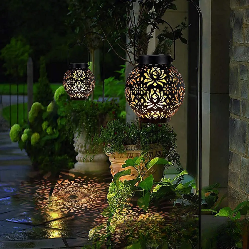 Orion - Elegante Solar-Gartenlampe