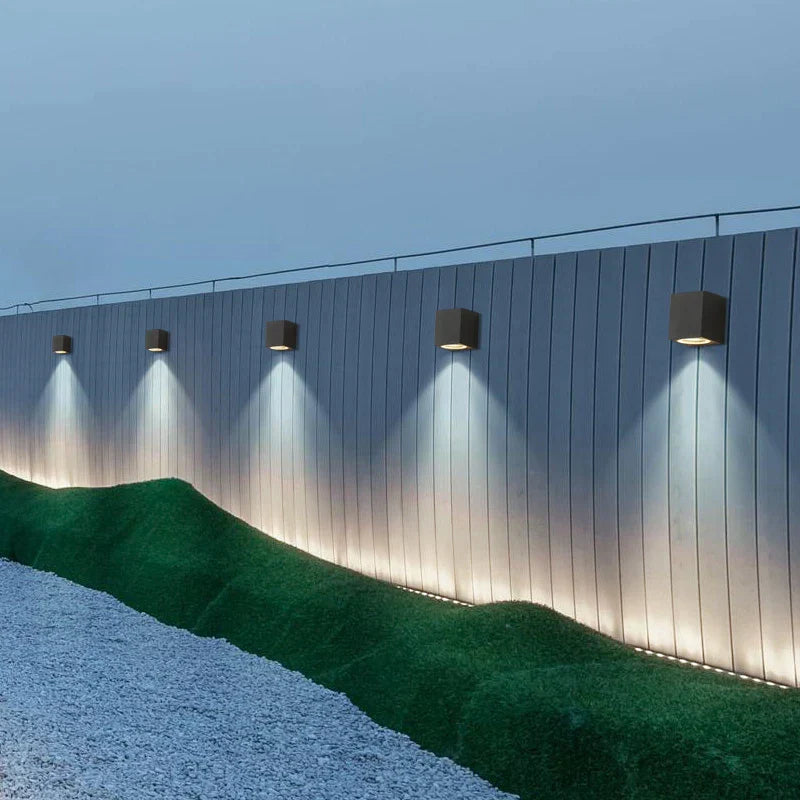 Skyline - Stilvolle LED Außenwandlampe