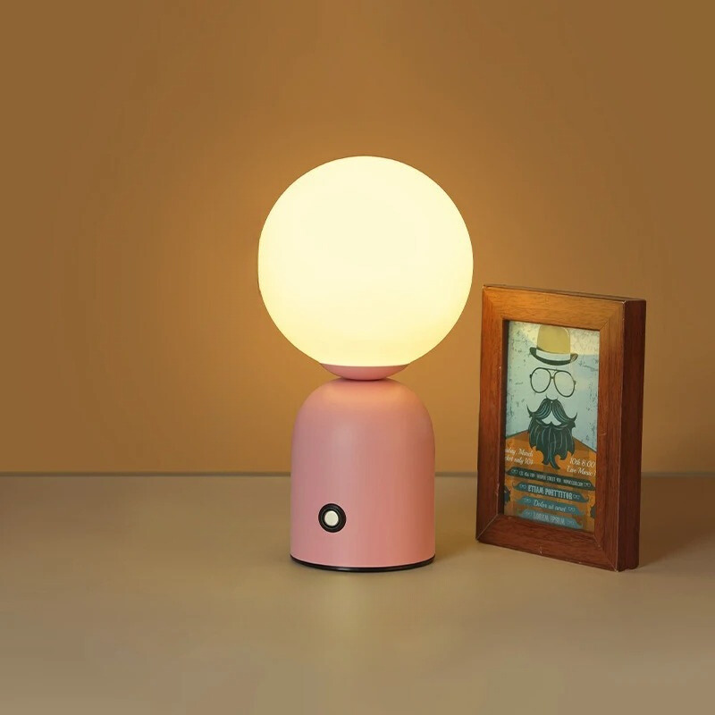 Tischlampe LED Typ-C Wiederaufladbare Nachttischlampe - Für Schlafzimmer und Wohnzimmer