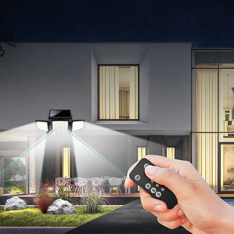 Secureshine - Solar-Sicherheitsleuchten mit Bewegungssensor für optimalen Schutz