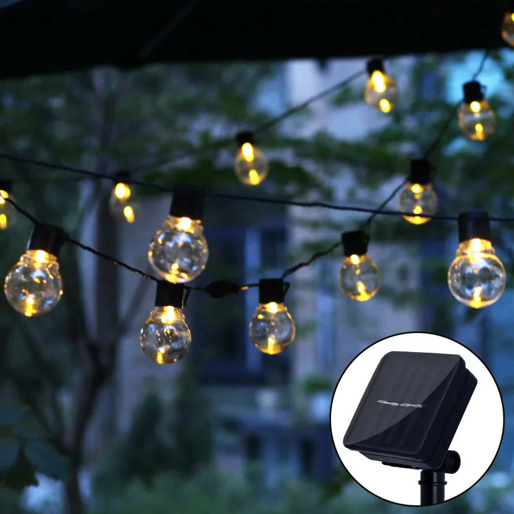 SOLARGARDEN LED - Verwandle deinen Außenbereich mit der zauberhaften Solar Lichterkette!