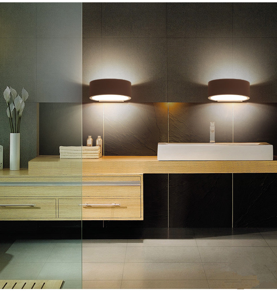 WandLicht³ – Runde LED-Außenwandleuchte, Modernes Design, IP65 Wasserdicht für Garten & Terrasse