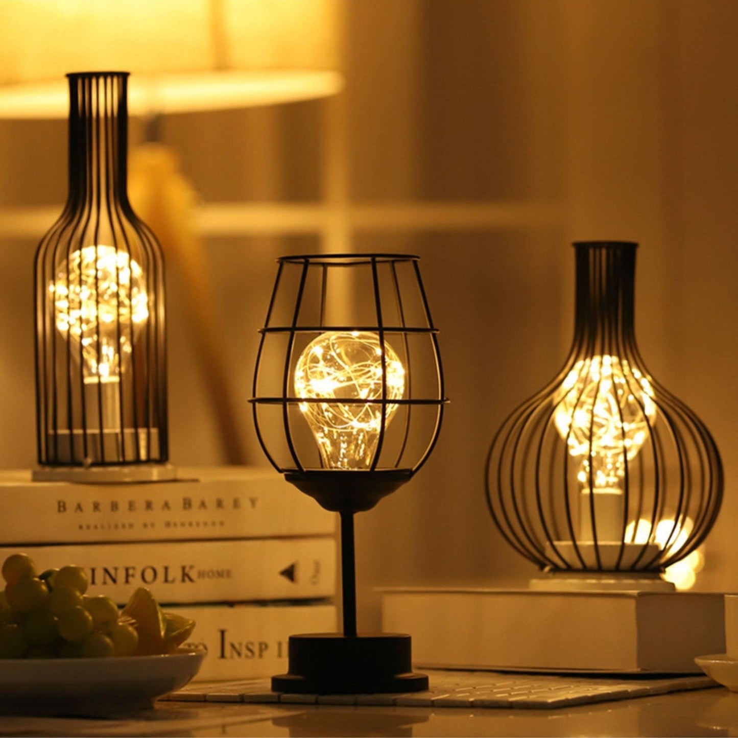 LuxeLume - Eva Luxe BlackLume Table Lamp