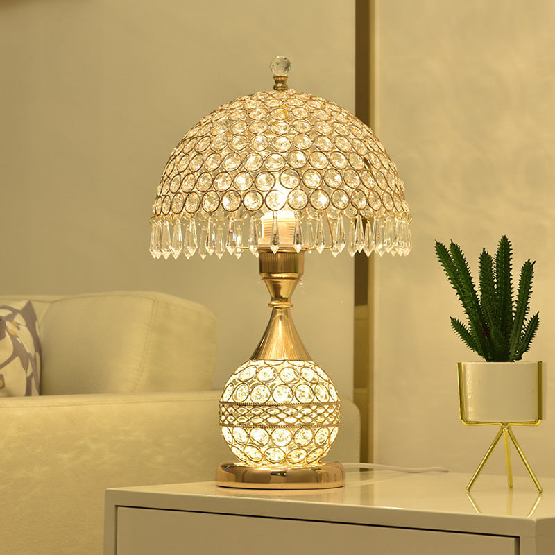 Kristall Tischlampe Schlafzimmer Nachttischlampe