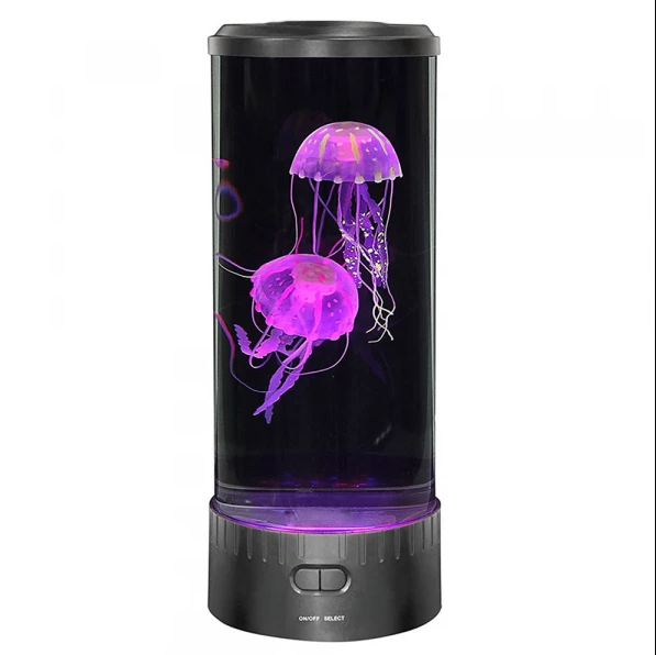 LED Jellyfish Lava Lamp in Aquarium for Children and Adults