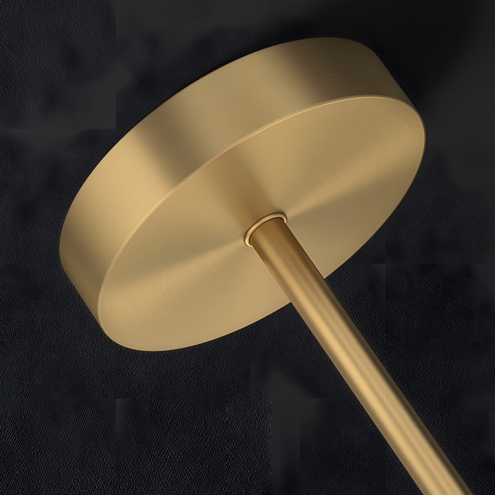 Kupfer Linear - Messing LED Schreibtischlampe mit Verstellbarer Richtung