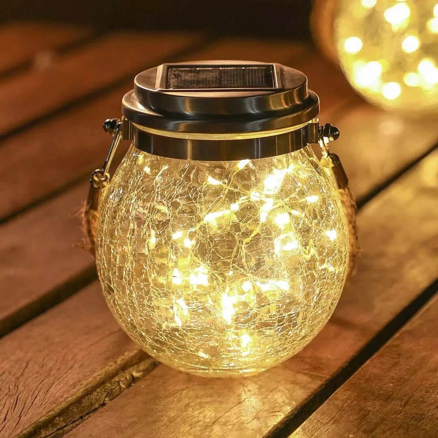 LumiSoleil - Solar-powered Glass Lighting