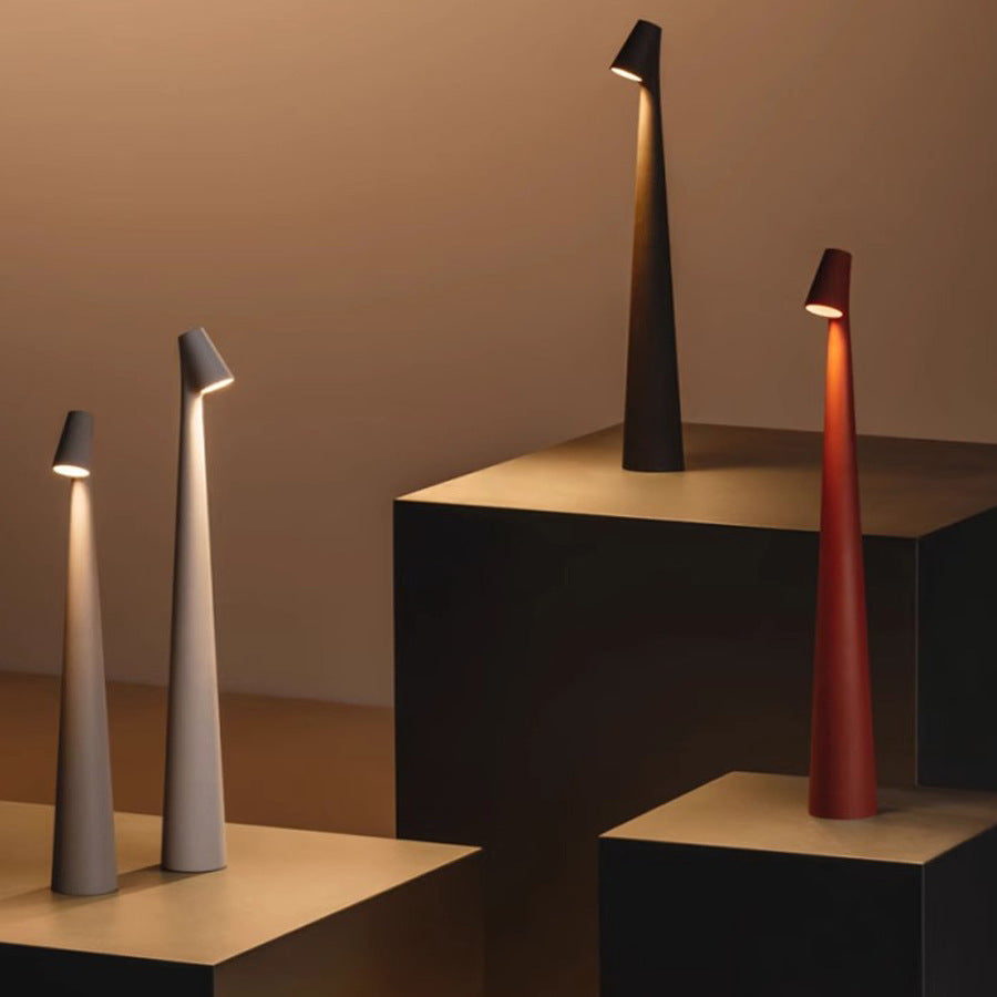 Nordic minimalistisches Design Stimmungsbeleuchtung | Kabellos | LED | Leselampe | Dinnerlampe