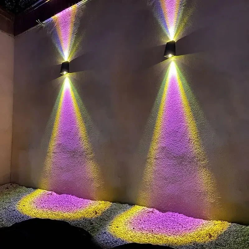 LumiFence - Elegante Gartenzaunbeleuchtung für eine magische Atmosphäre