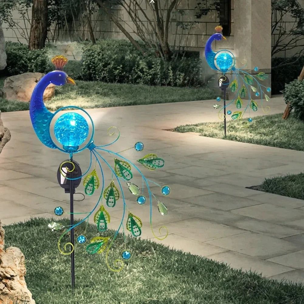 GreenFeather - Zauberhafte Gartenlaterne für jeden Außenbereich
