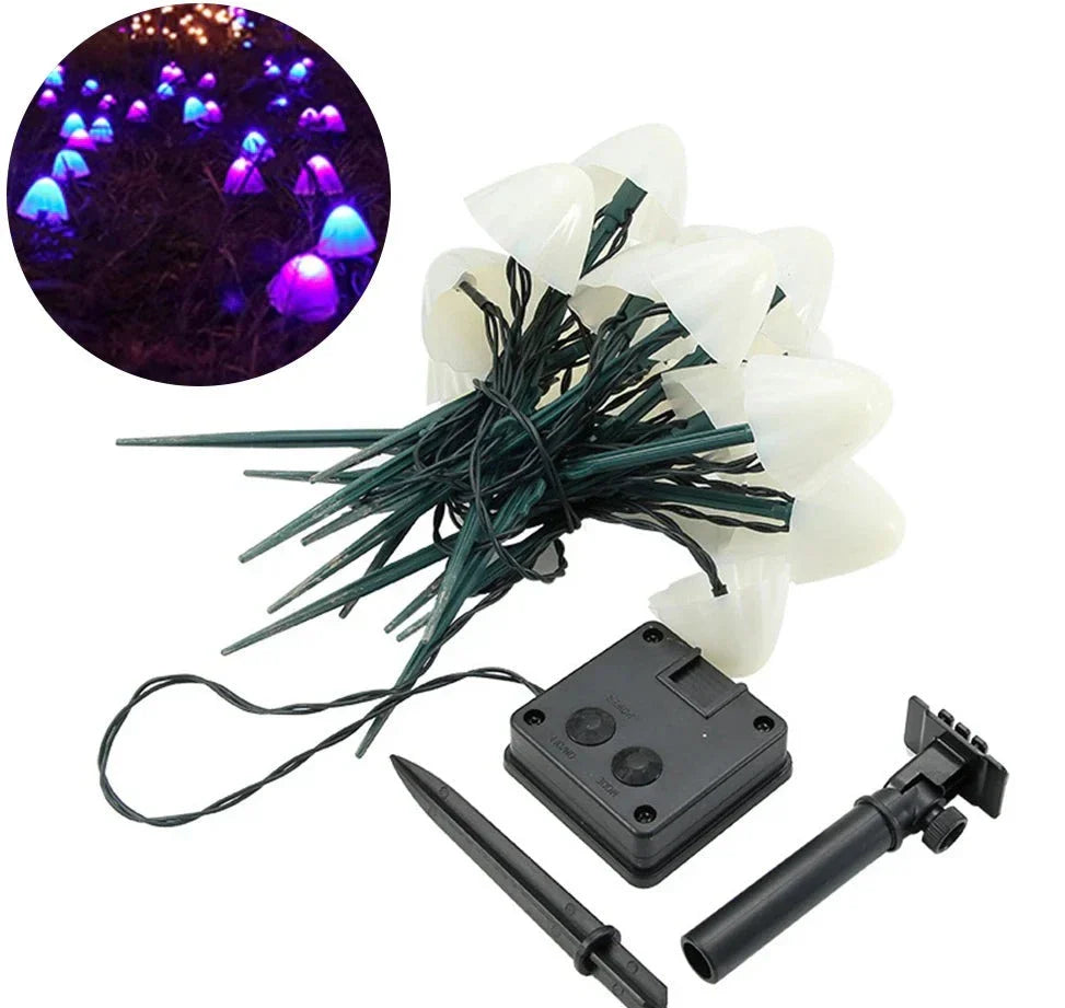 Magische Pilz-String-Gras-Lampen von EnchantedCaps