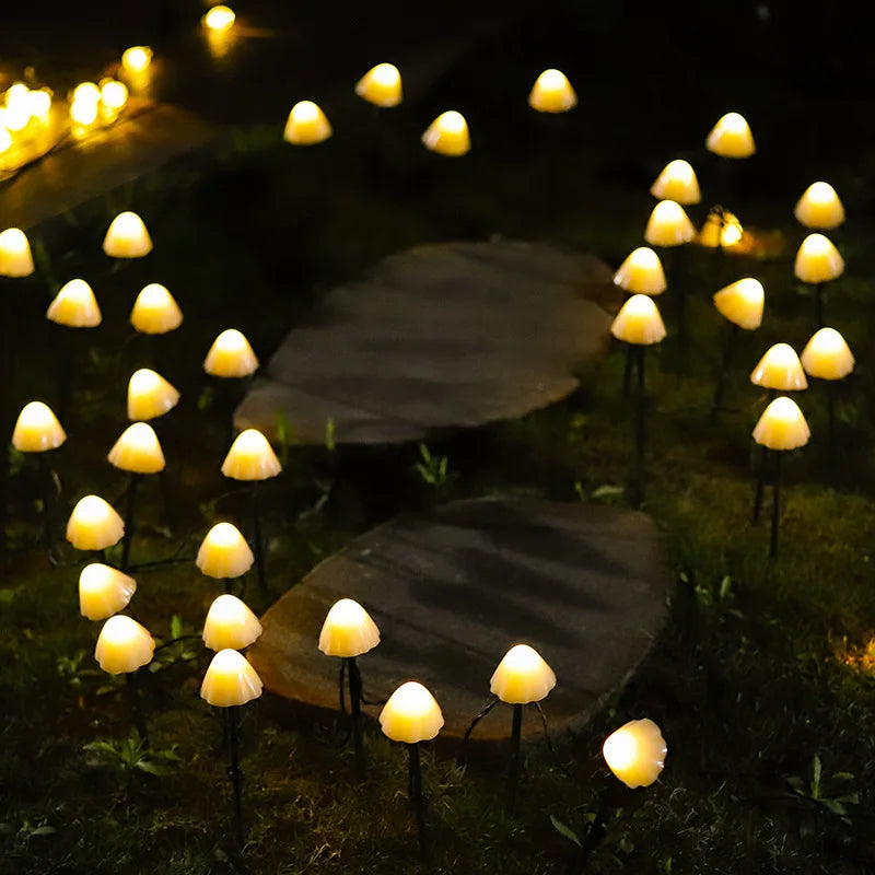 Magische Pilz-String-Gras-Lampen von EnchantedCaps