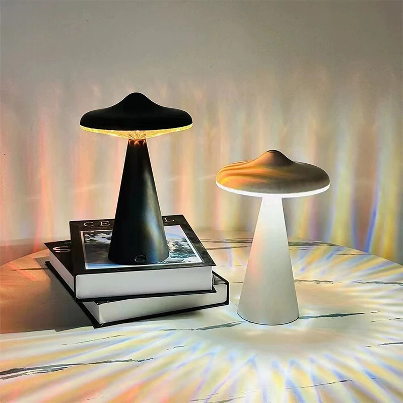 LED Champignon Table Lamp - USB Dimmable Touch