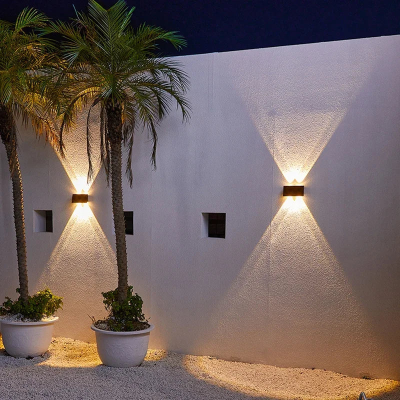 BrightBreeze strahlendes Licht - Solarbalkonlampe