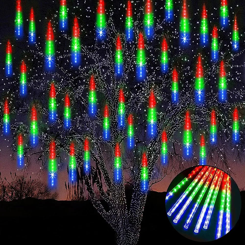 Stellarshine - Magische Außenbeleuchtung mit bezauberndem Meteor-Effekt