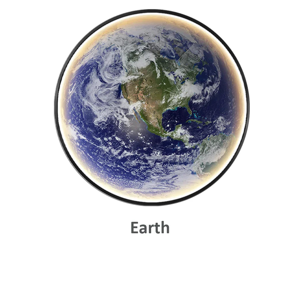 LunaLux - LED Moon Wall Lamp