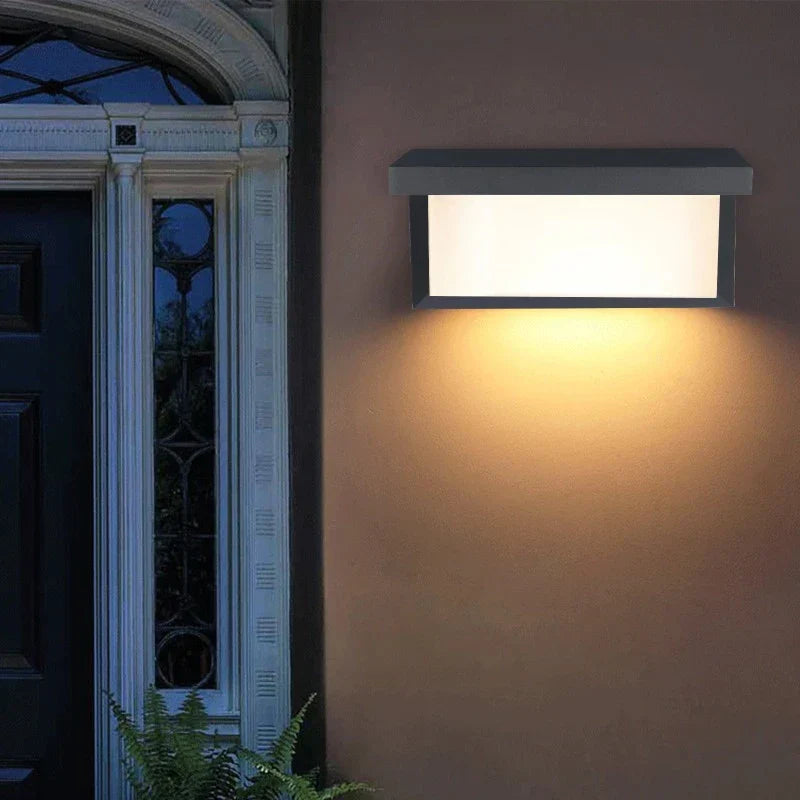 HorizonShine - Umweltfreundliche Wasserdichte LED Wandleuchte für den Außenbereich