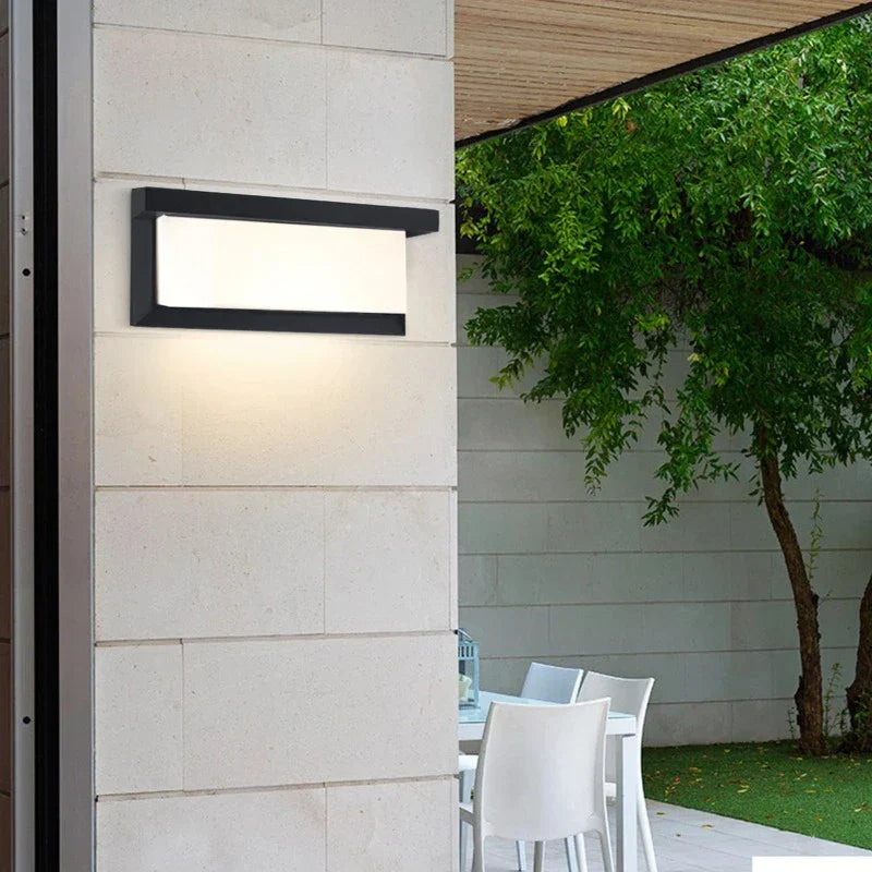 HorizonShine - Umweltfreundliche Wasserdichte LED Wandleuchte für den Außenbereich