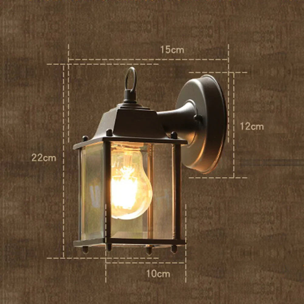 VintageGlow - Retro Außenwandleuchte für eine bezaubernde Atmosphäre
