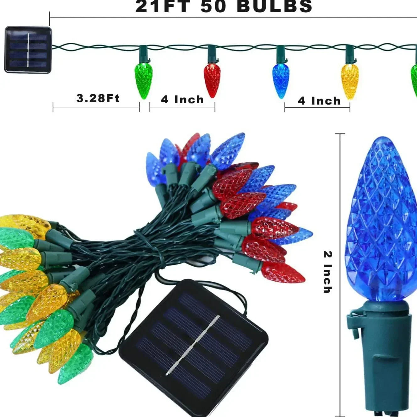 Fruit Lebendige Solarlampen - Die Perfekte Weihnachtsbeleuchtung!