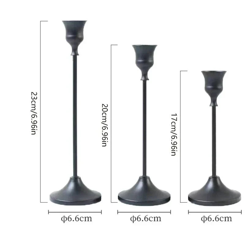 Dreaming Lights - Golden Candle Holders for a Romantic Atmosphere