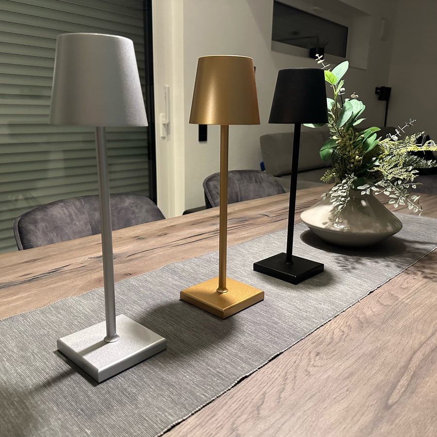LumiGlow - Drahtlose, aufladbare NordicLight Tischlampe