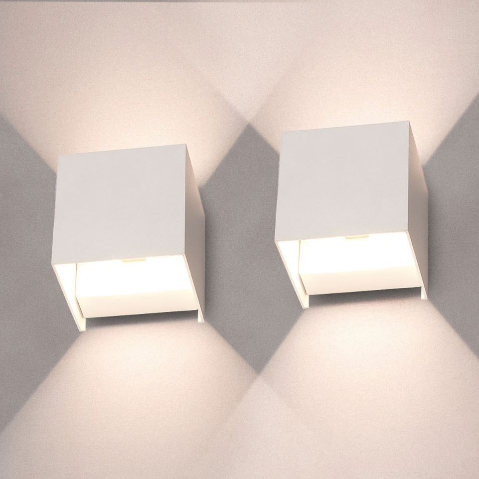 Verblüffendes LED Cube Wandlampen Set | Kauf 1, Erhalte 1 Gratis!
