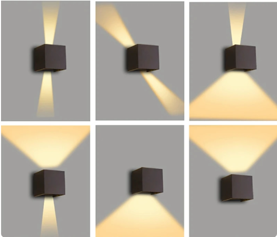 Verblüffendes LED Cube Wandlampen Set | Kauf 1, Erhalte 1 Gratis!