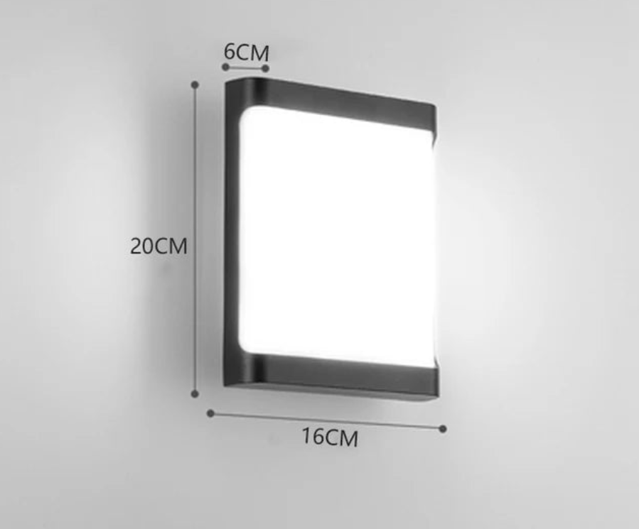 TorrentBeam - Charmante LED Wandleuchte für Außenbereich