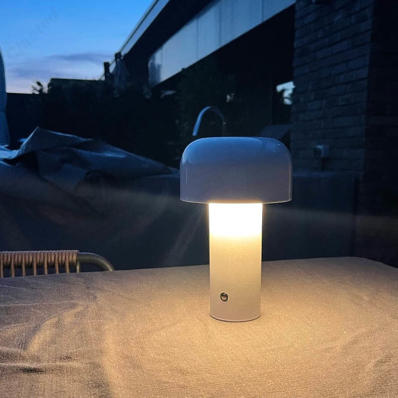 Tragbare USB-wiederaufladbare Touch-Nachtlampe – Wohnzimmer-Dekorationslampe