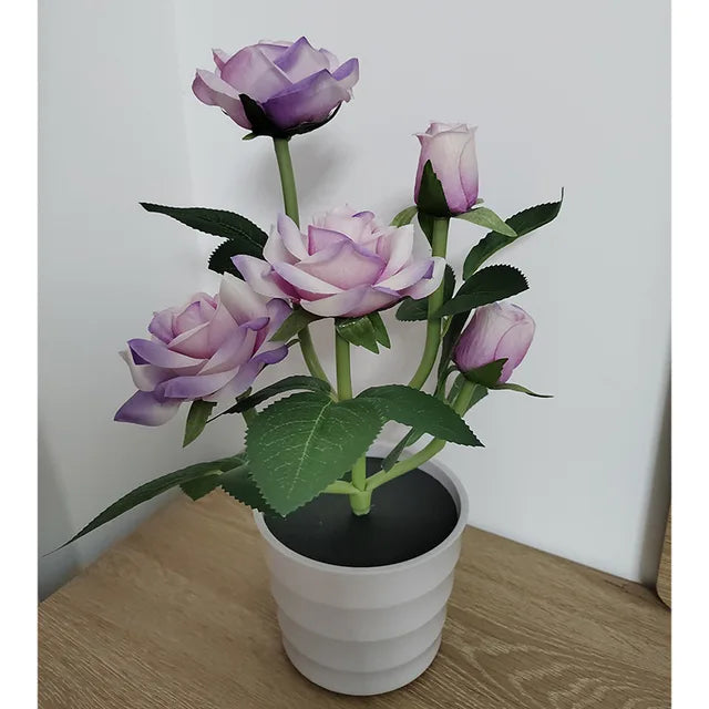 GardenBliss - Auffällige solarbetriebene Rosenlaterne