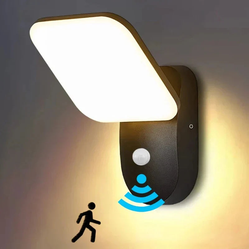 MotionGuard - Schlanker Bewegungsmelder Verandalampe für Sicherheit und Stil