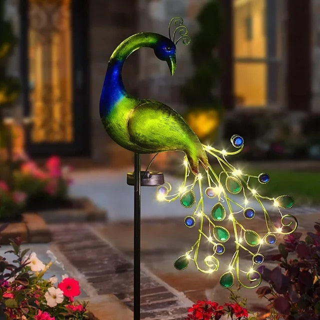 GreenFeather - Zauberhafte Gartenlaterne für jeden Außenbereich