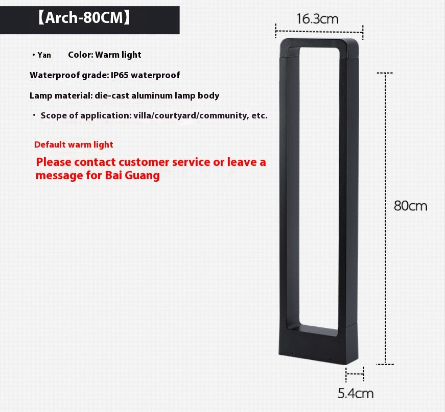 LumiGarten – Waterproof LED Garden Lamp for Outdoor Areas, Ground Spike Light with Solar Power